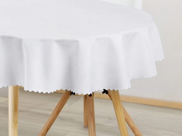 Oválný teflonový ubrus obdélník na bílé značky Škodák