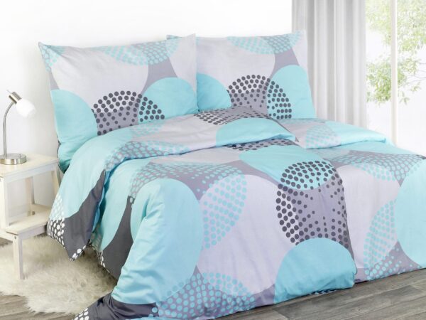 Bavlněné povlečení geometrické tvary značky Škodák.