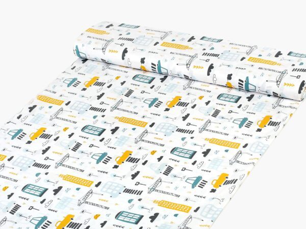 Bavlna staveniště metráž značky Škodák