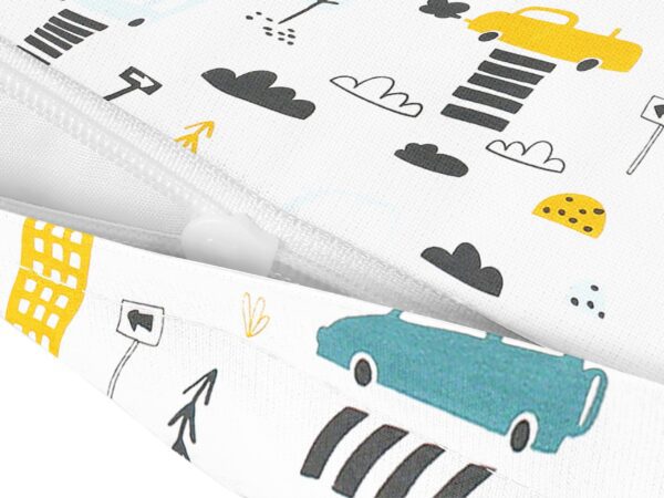 Bavlněný povlak na polštář staveniště značky Škodák.