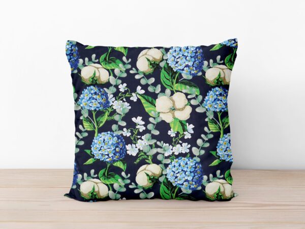 bavlněný povlak hortenzie a květ bavlníku značky škodák