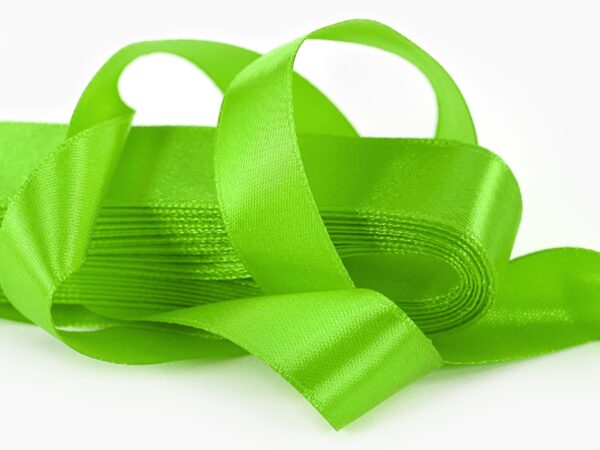 Stuha taftová světle zelená značky Škodák.