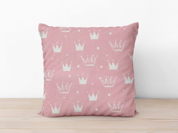 bavlněný povlak na polštář korunky na růžové značky Škodák