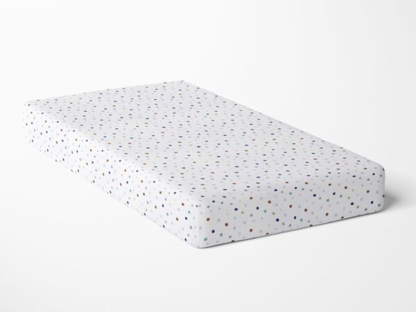 bavlněné prostěradlo puntíky značky škodák