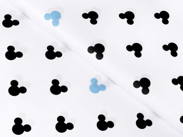 závěs černo modré myšky Miky značky Škodák