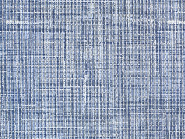 Pěnová rohož do koupelny modrá mřížka šířka 65 cm