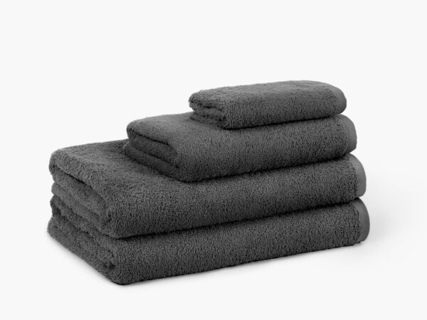 Froté ručník SOLID do školky tmavě šedá 420g/m2 30x50 cm