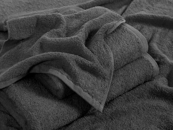 Froté ručník SOLID do školky tmavě šedá 420g/m2 30x50 cm