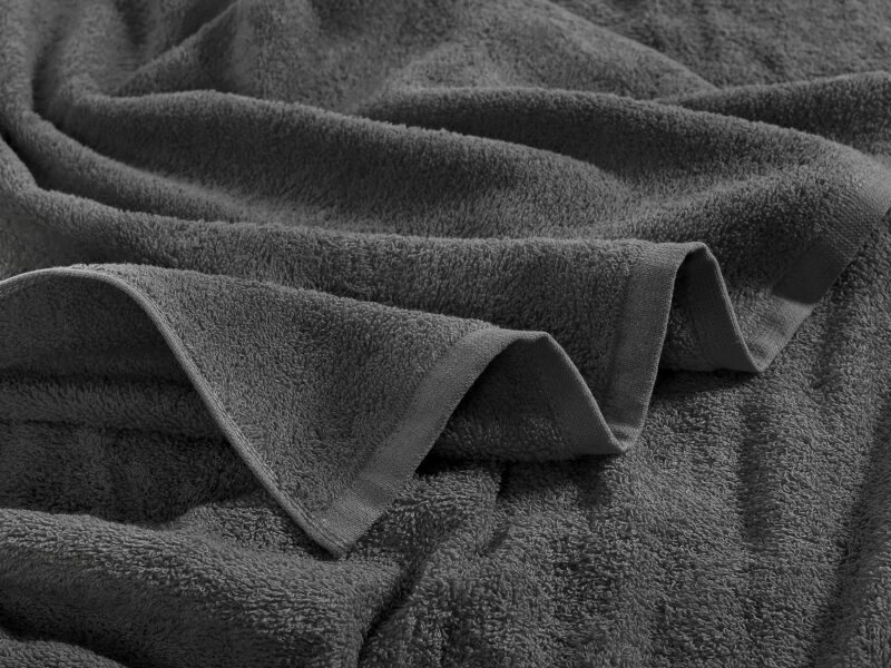 Froté ručník SOLID do školky tmavě šedá 420g/m2 30x50 cm
