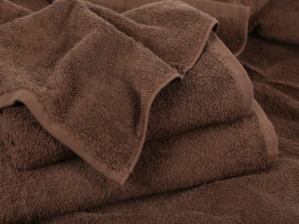 Froté ručník SOLID do školky tmavě hnědá 420g/m2 30x50 cm