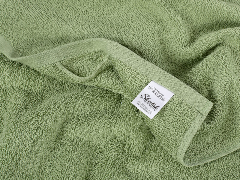Froté ručník SOLID do školky olivově zelená 420g/m2 30x50 cm