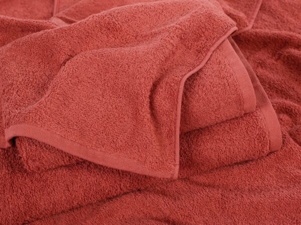 Froté ručník SOLID do školky kaštanová 420g/m2 30x50 cm