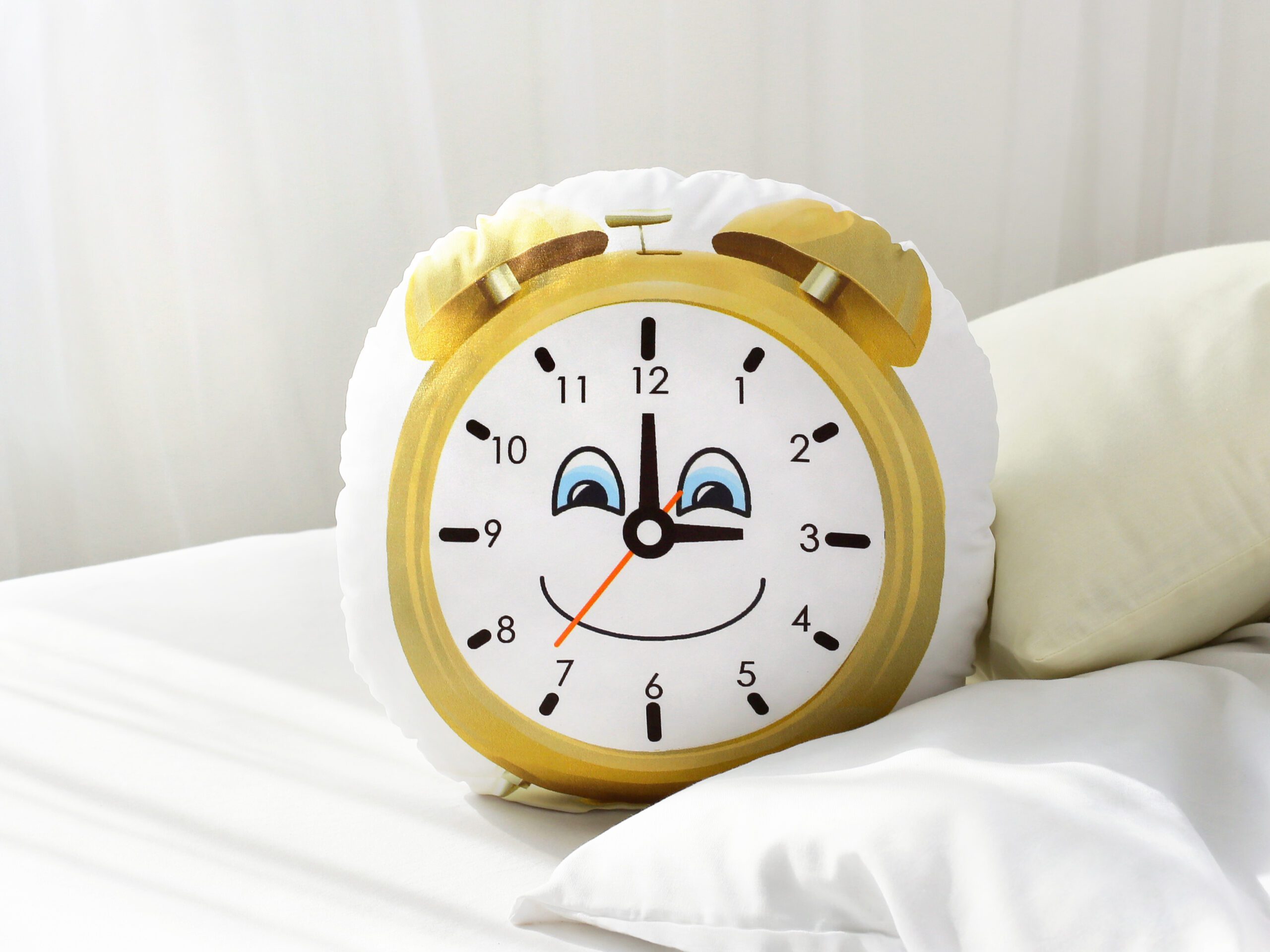 Polštář 3D budík 31x31 cm