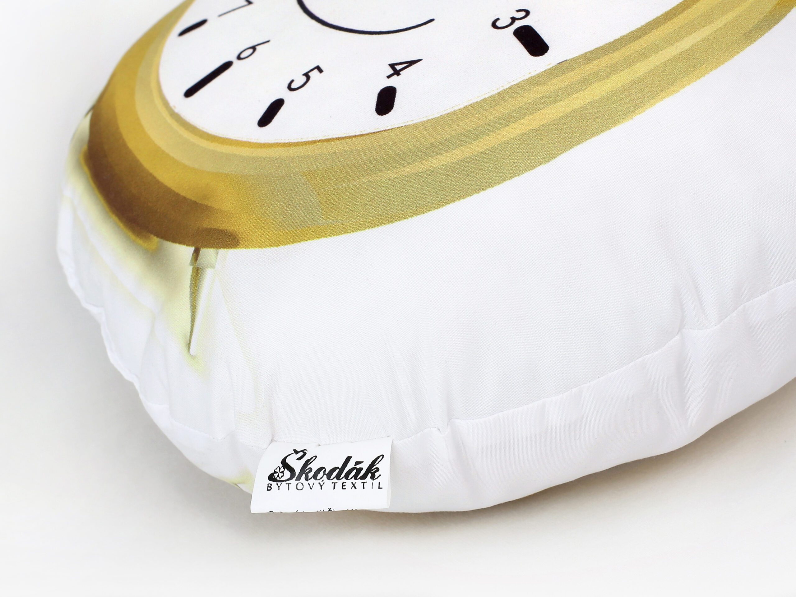 Polštář 3D budík 31x31 cm