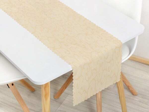 Teflonový běhoun béžový zámecký vzor značky Škodák