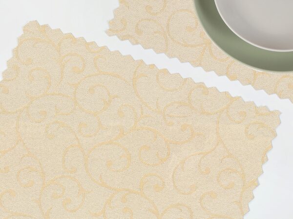 Teflonové voděodolné prostírání zámecký vzor béžové značky Škodák