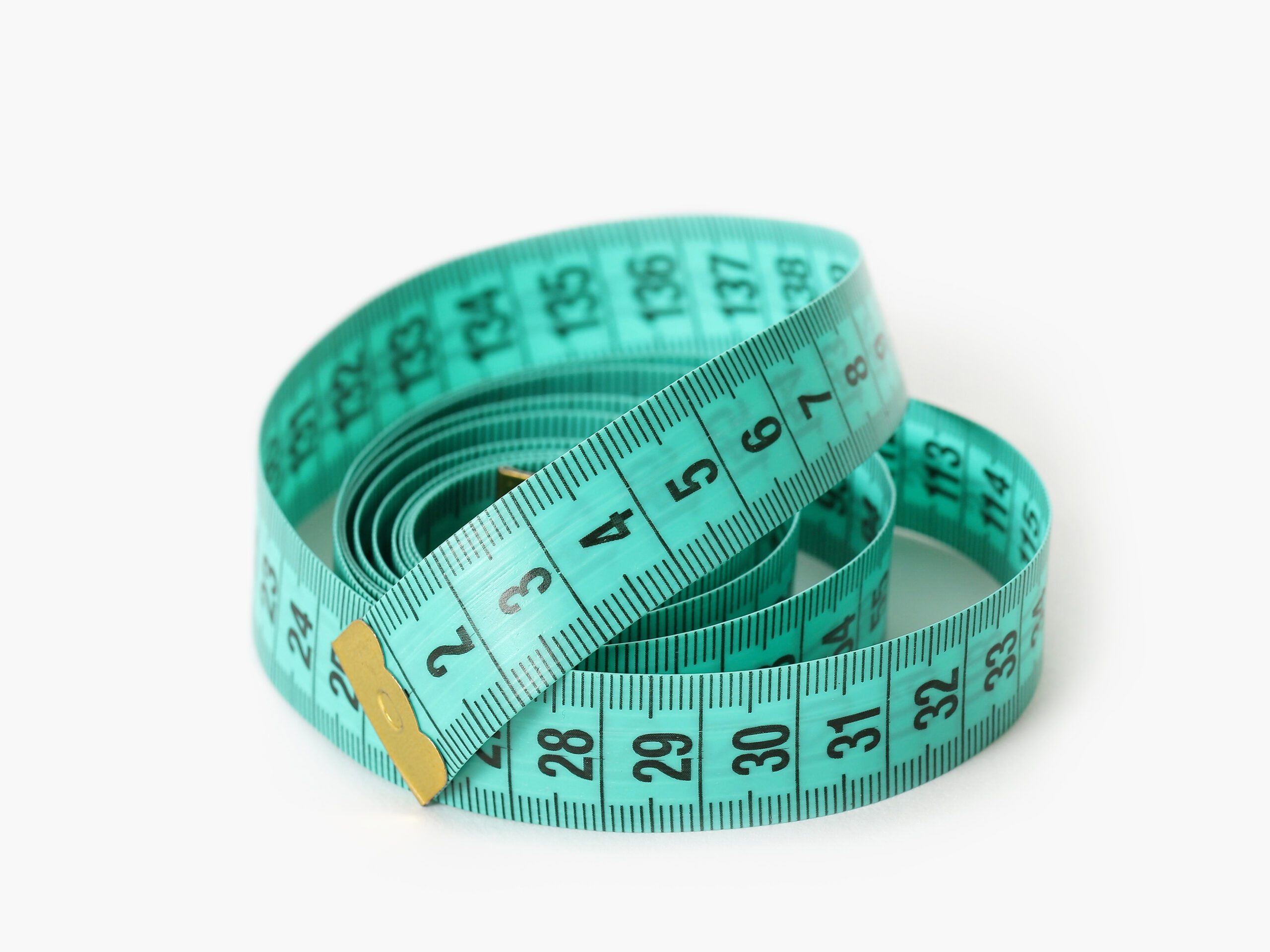 Krejčovský metr - 150 cm -zelený