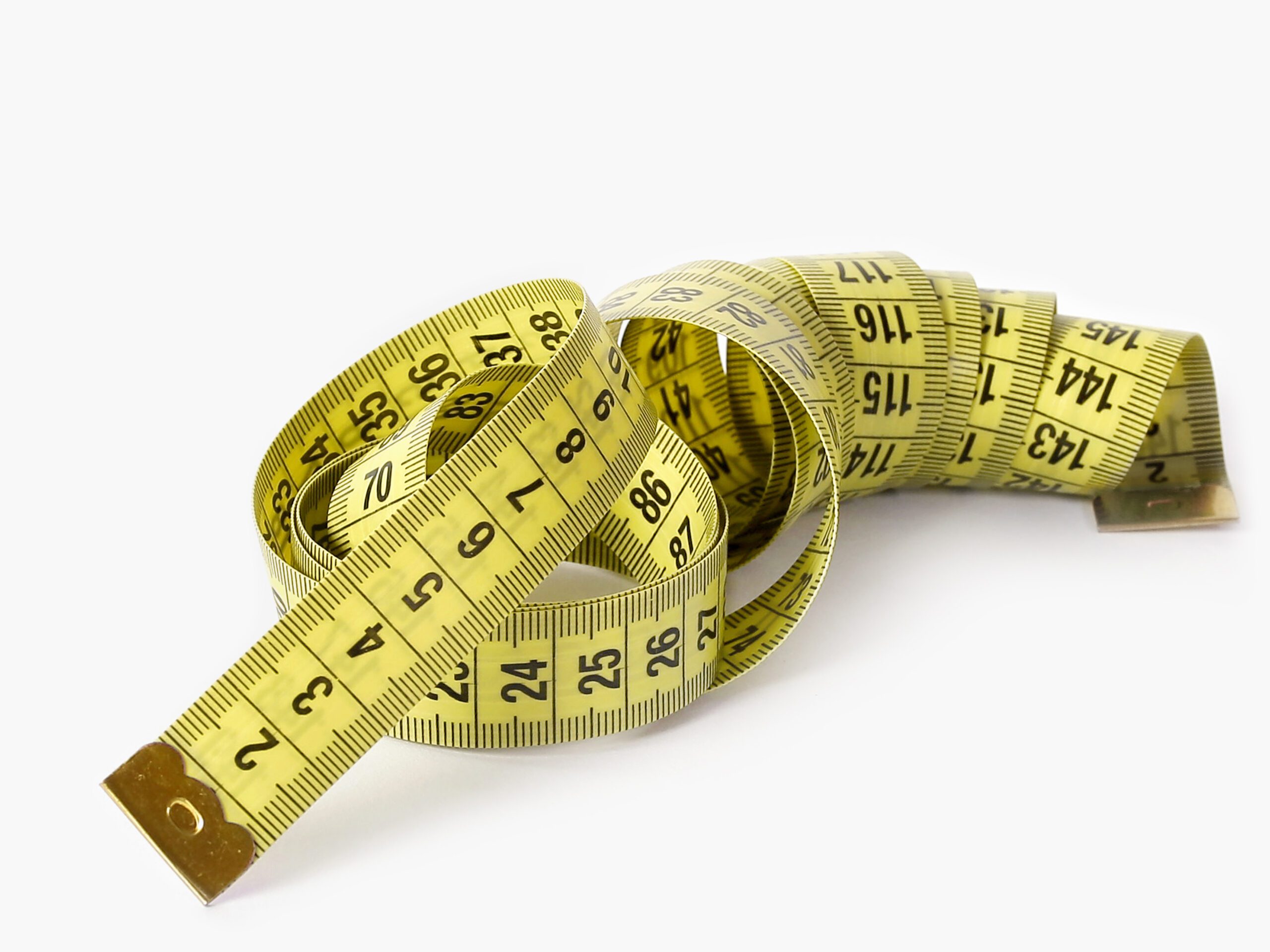 Krejčovský metr žlutý - 150 cm - Obrázek 3