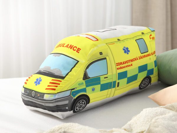Polštář 3D sanitka 46x20x20 cm značky Škodák.