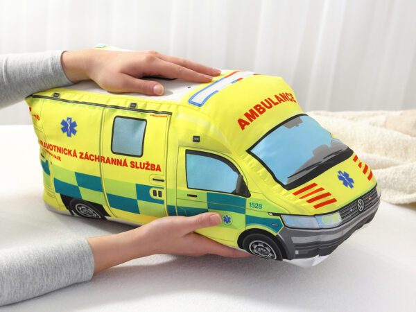 Polštář 3D sanitka 46x20x20 cm značky Škodák.