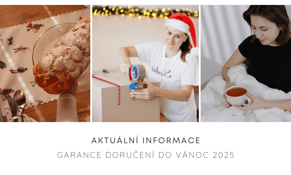 Aktuální informace k dodání do Vánoc 2025