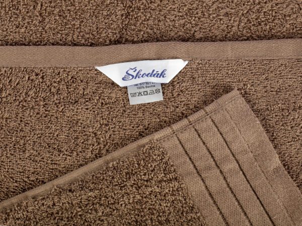 Froté ručník / osuška hnědá MARION.