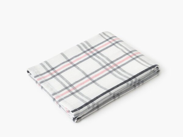 Bambusová utěrka růžovo-šedá 50x70 cm značky Škodák.