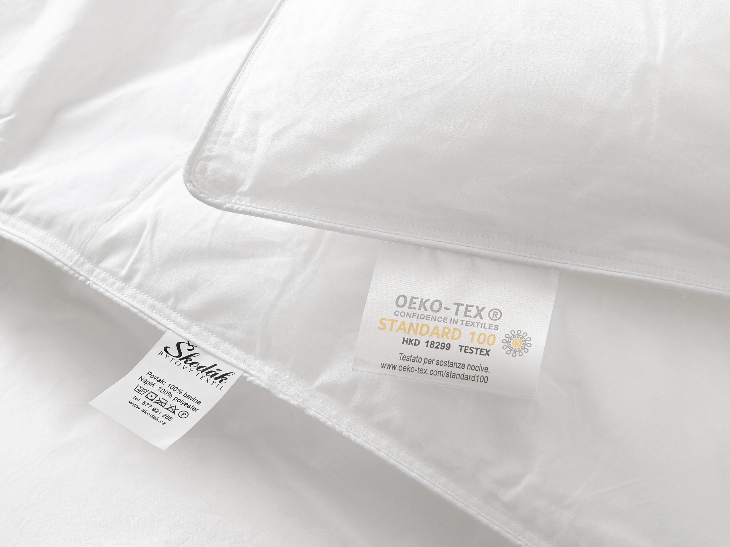 Celoroční přikrývka umělé peří CLASSIC - 140x200 cm - 1000g - Obrázek 5