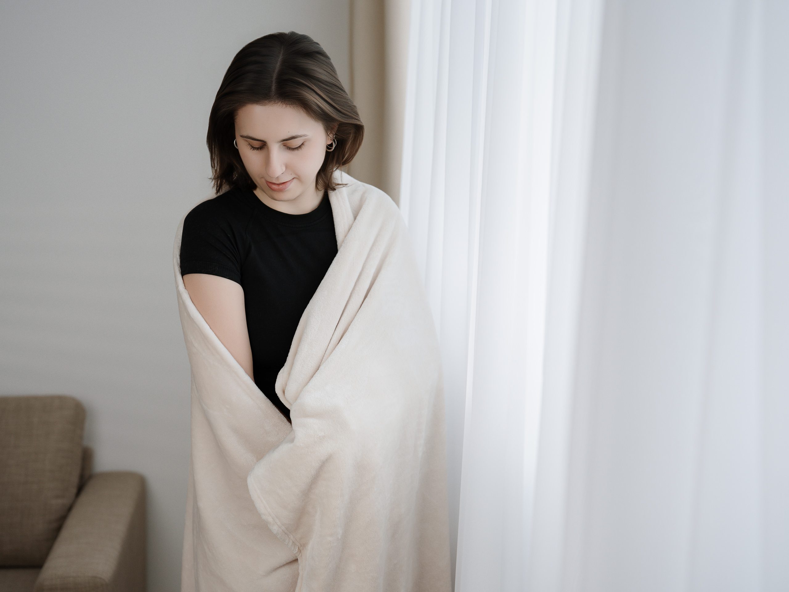 Luxusní deka Mikro LUX béžová 150x200 cm