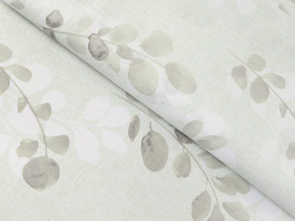 Bavlněná látka zelené kvítečka metráž šířka 145 cm