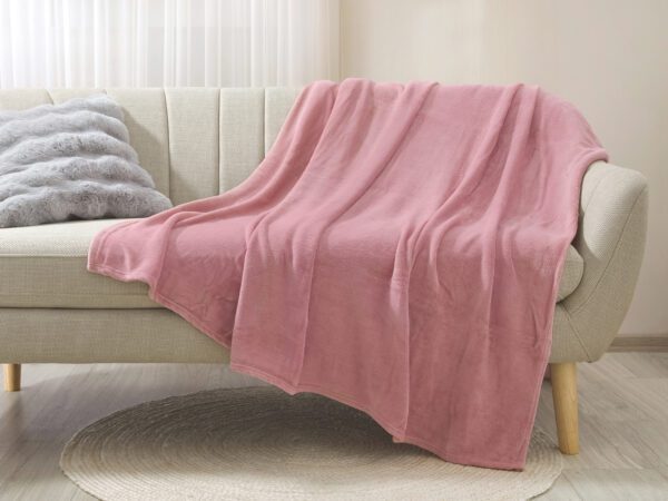 Deka Mikroflanel starorůžová 150x200 cm značky Škodák